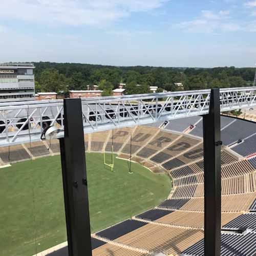 Ross Ade Stadium Lighting Wilhelm Construction Wilhelm Construction